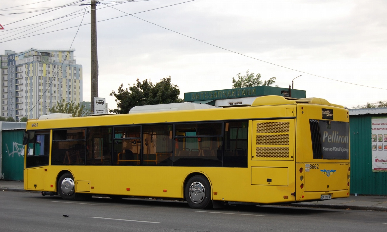 Kyiv, MAZ-203.015 # 8662