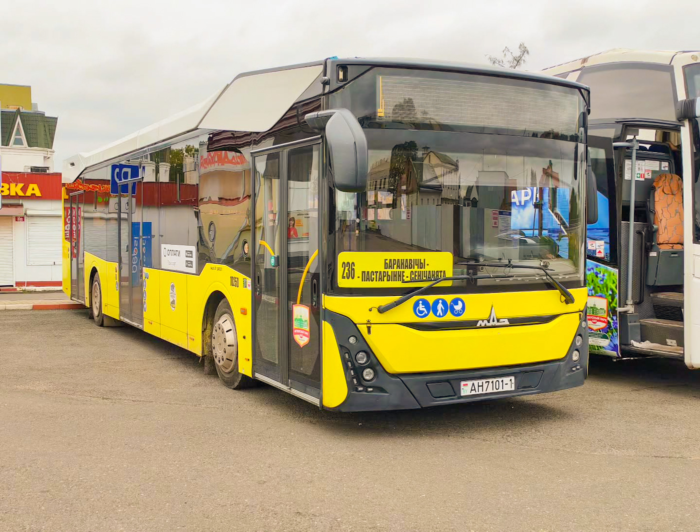Baranavichy, MAZ-303.065 # 10250
