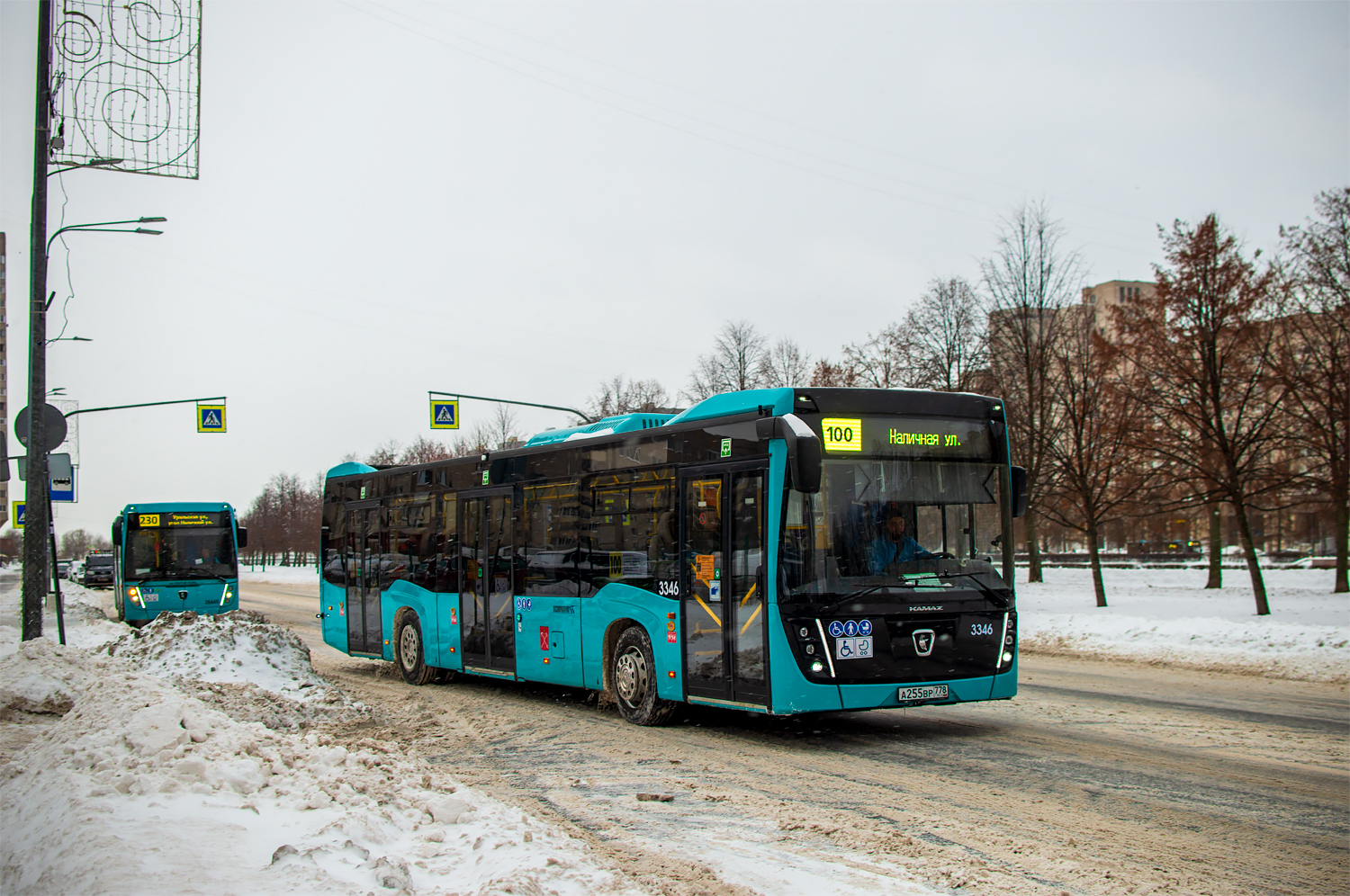 Saint Petersburg, NefAZ-5299-40-52 # 3346