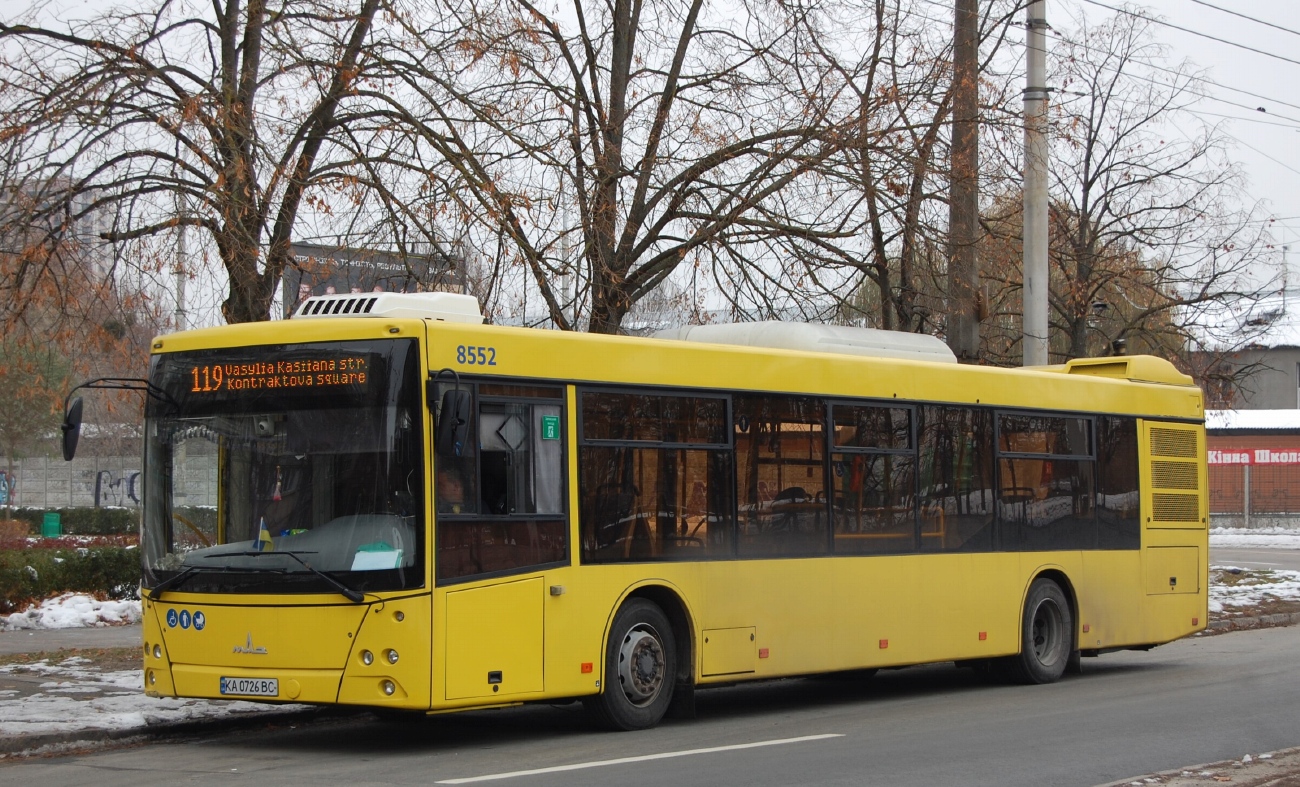 Kyiv, MAZ-203.015 # 8552