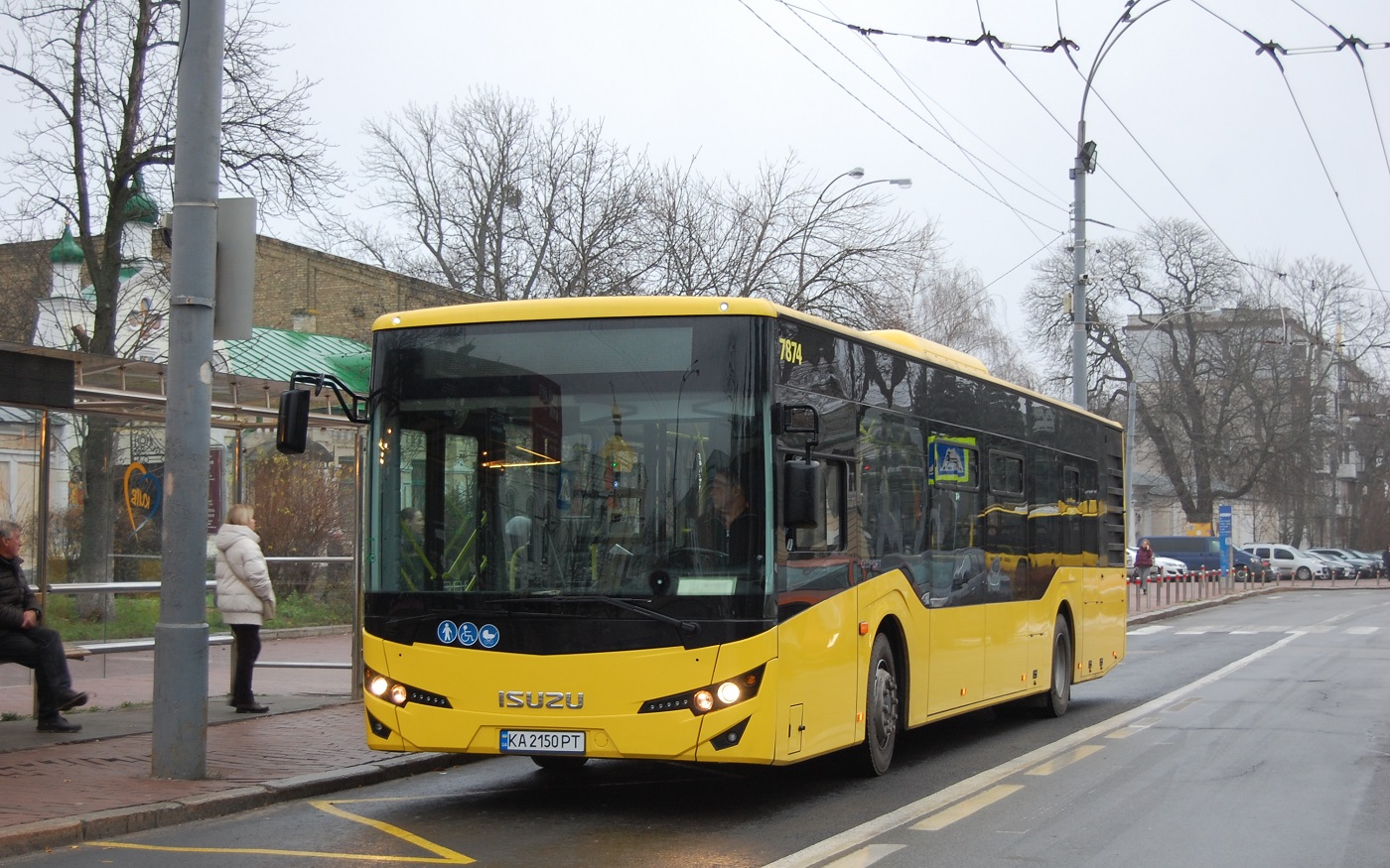 Kyiv, Anadolu Isuzu Citiport 12 # 7874