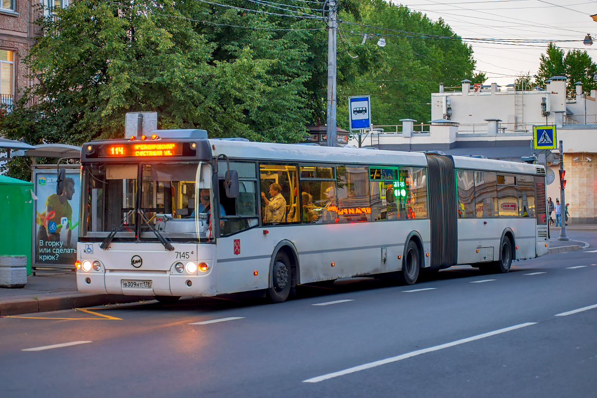 Saint Petersburg, LiAZ-6213.20 № 7145