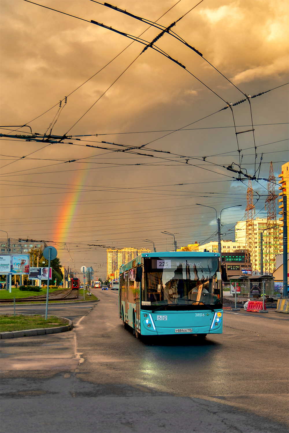 Санкт-Петербург, МАЗ-203.947 № 38516