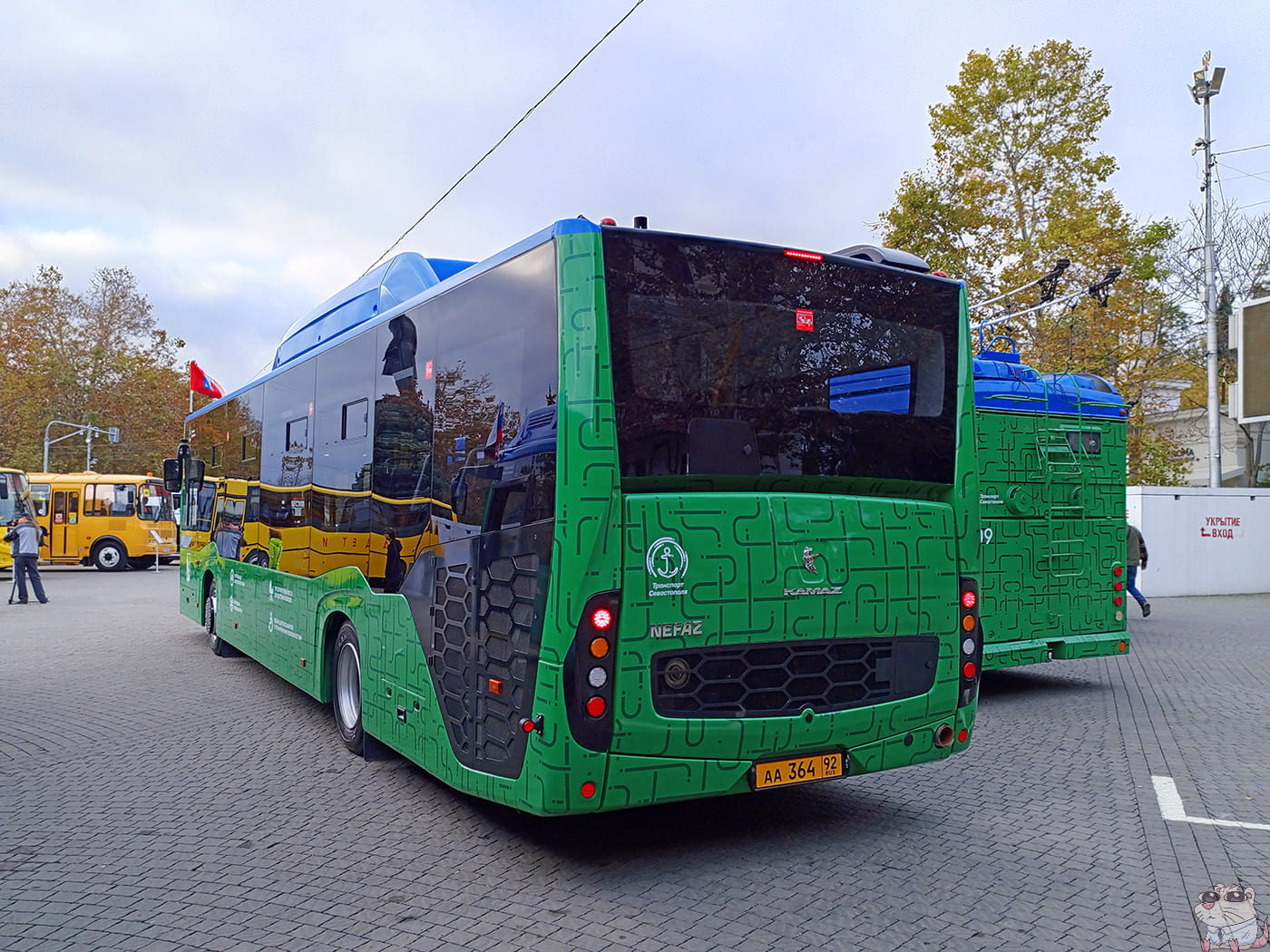 Sevastopol, NefAZ-5299-30-57 # АА 364 92; Sevastopol — Exhibition dedicated to the 75th anniversary of the Sevastopol Trolleybus