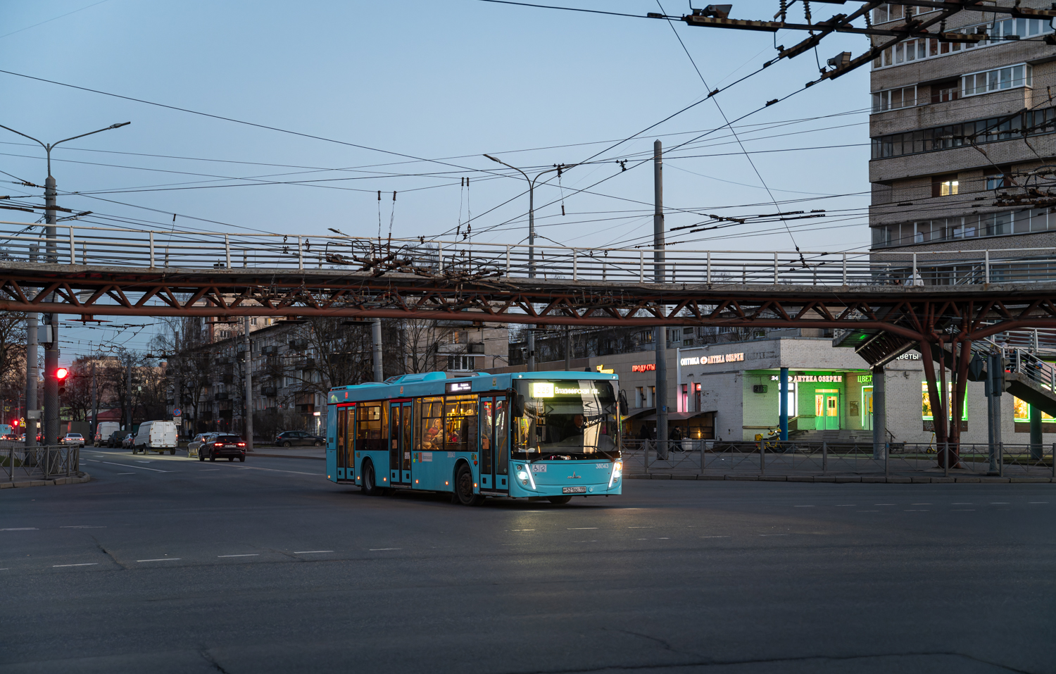 Saint Petersburg, MAZ-203.945 # 38043