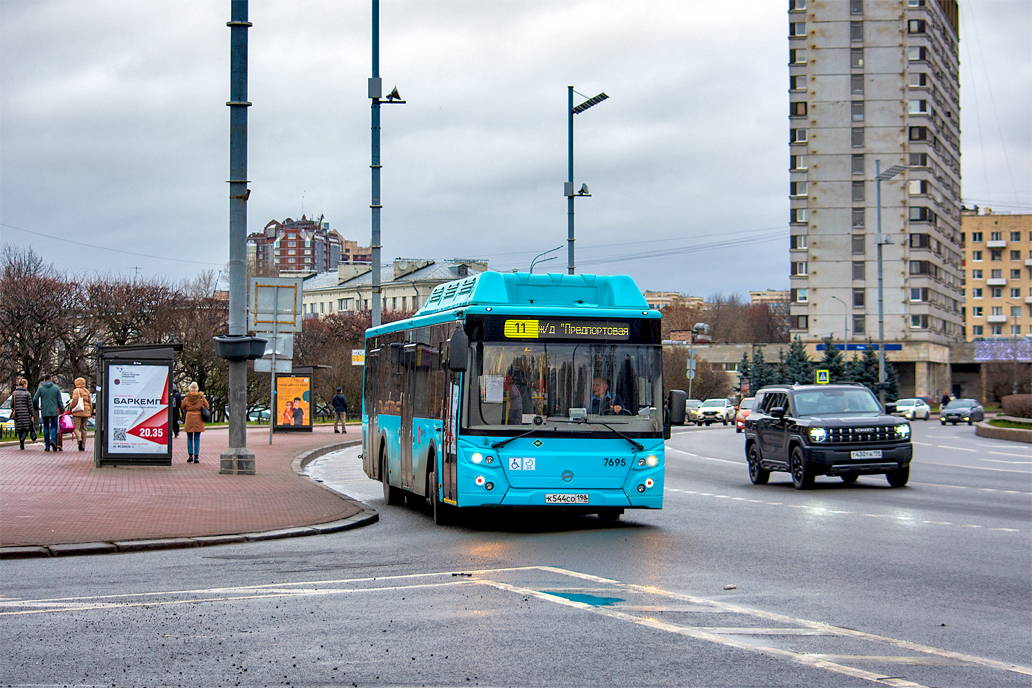Saint Petersburg, LiAZ-5292.67 (CNG) # 7695
