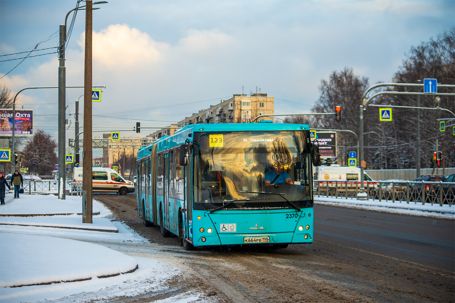 Saint Petersburg, MAZ-216.066 # 2370