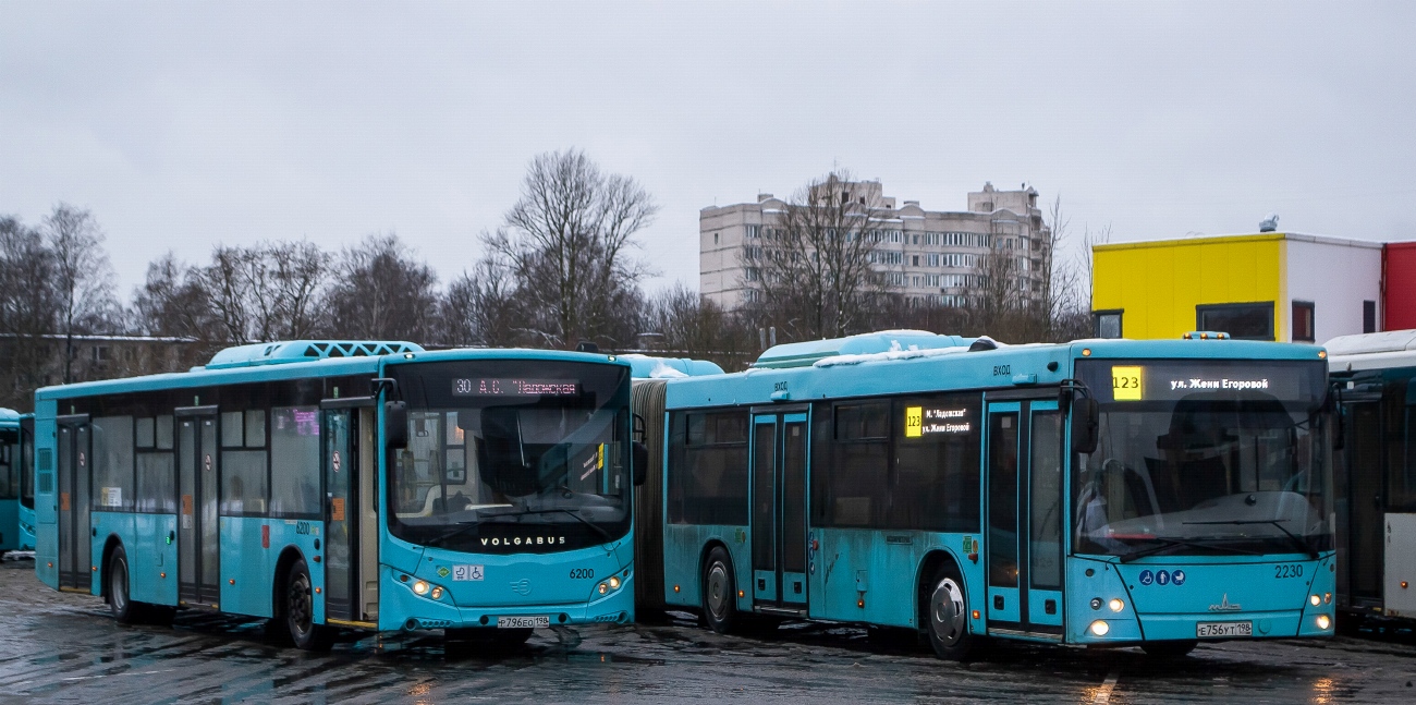 Санкт-Пецярбург, Volgabus-5270.G2 (LNG) № 6200