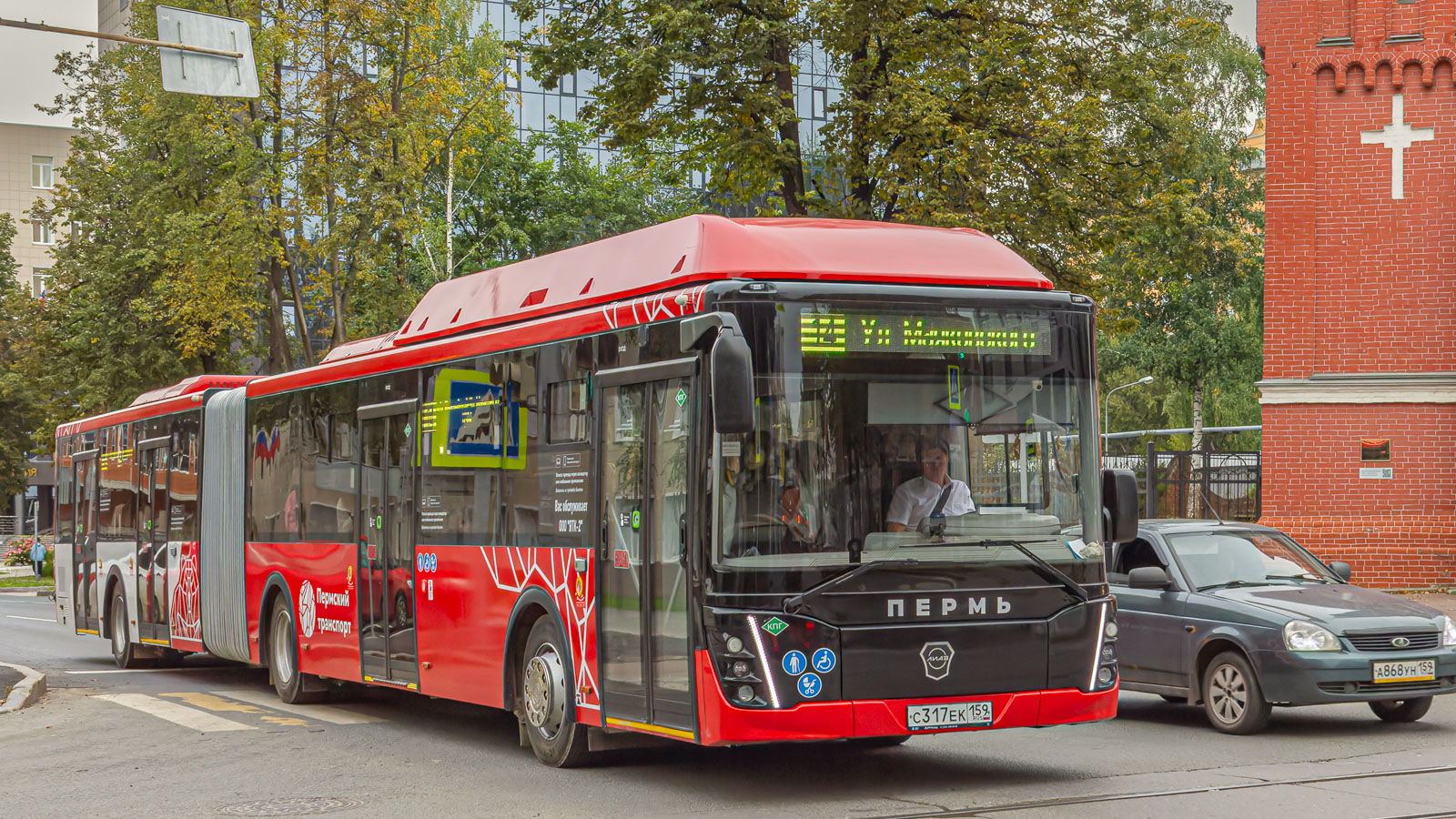 Perm, LiAZ-6213.67 # С 317 ЕК 159