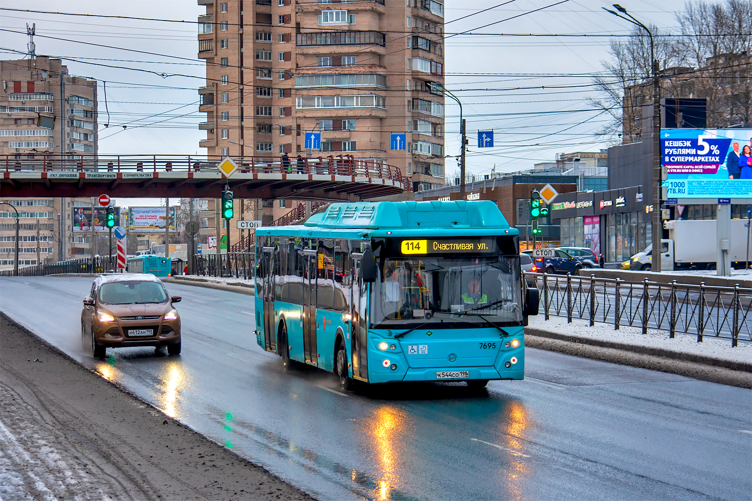 Saint Petersburg, LiAZ-5292.67 (CNG) # 7695