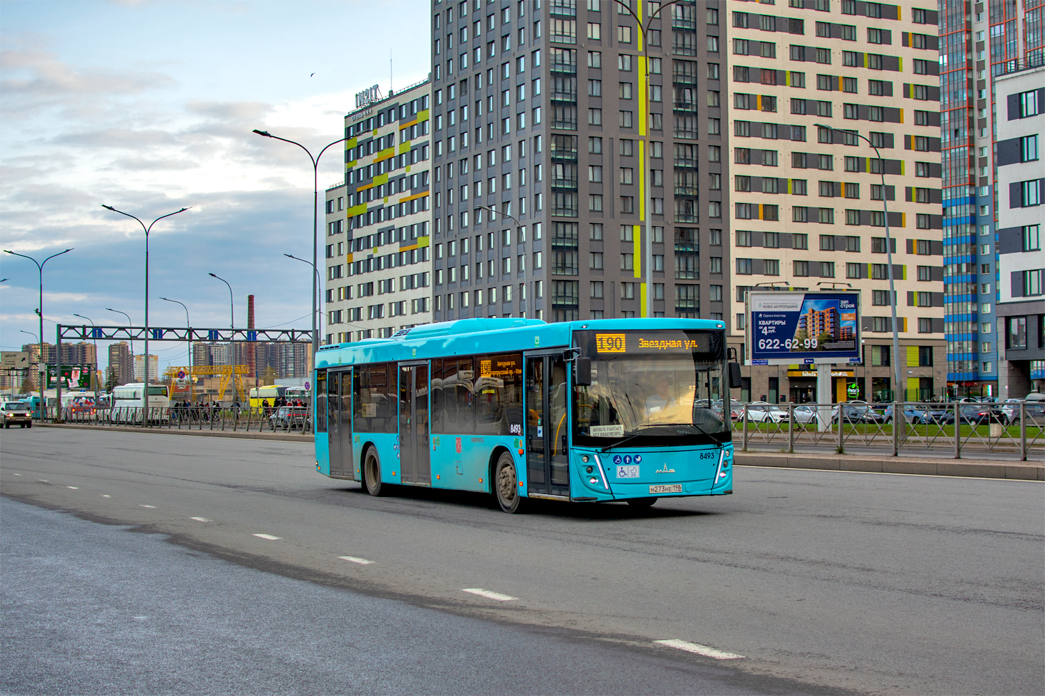 Saint Petersburg, MAZ-203.047 # 8493