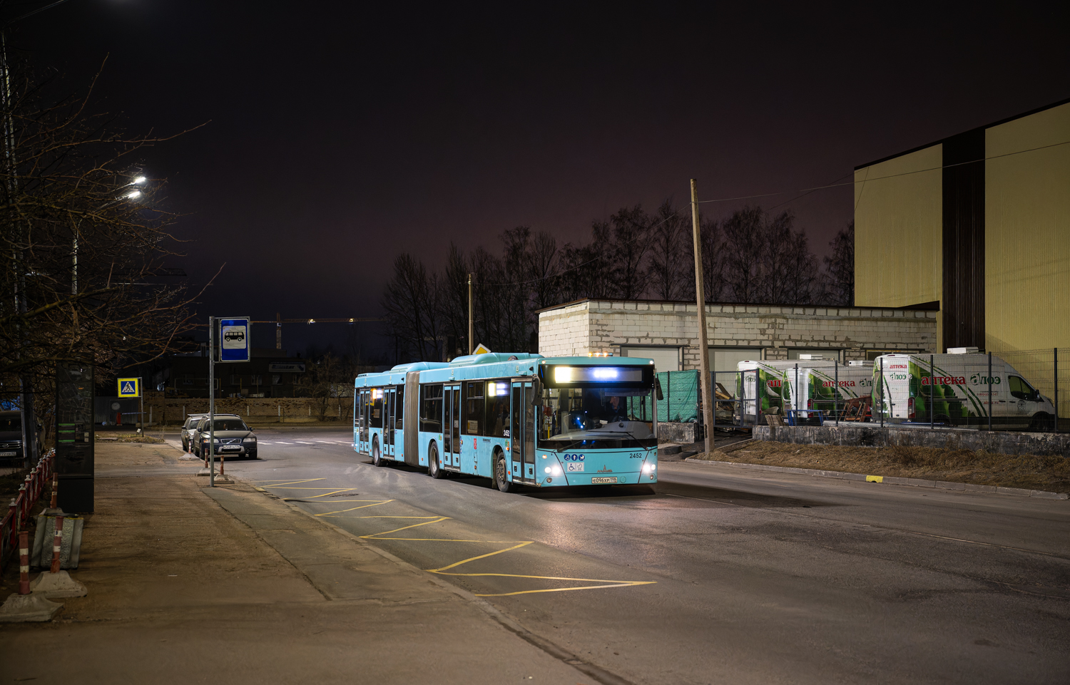 Saint Petersburg, MAZ-216.066 # 2452