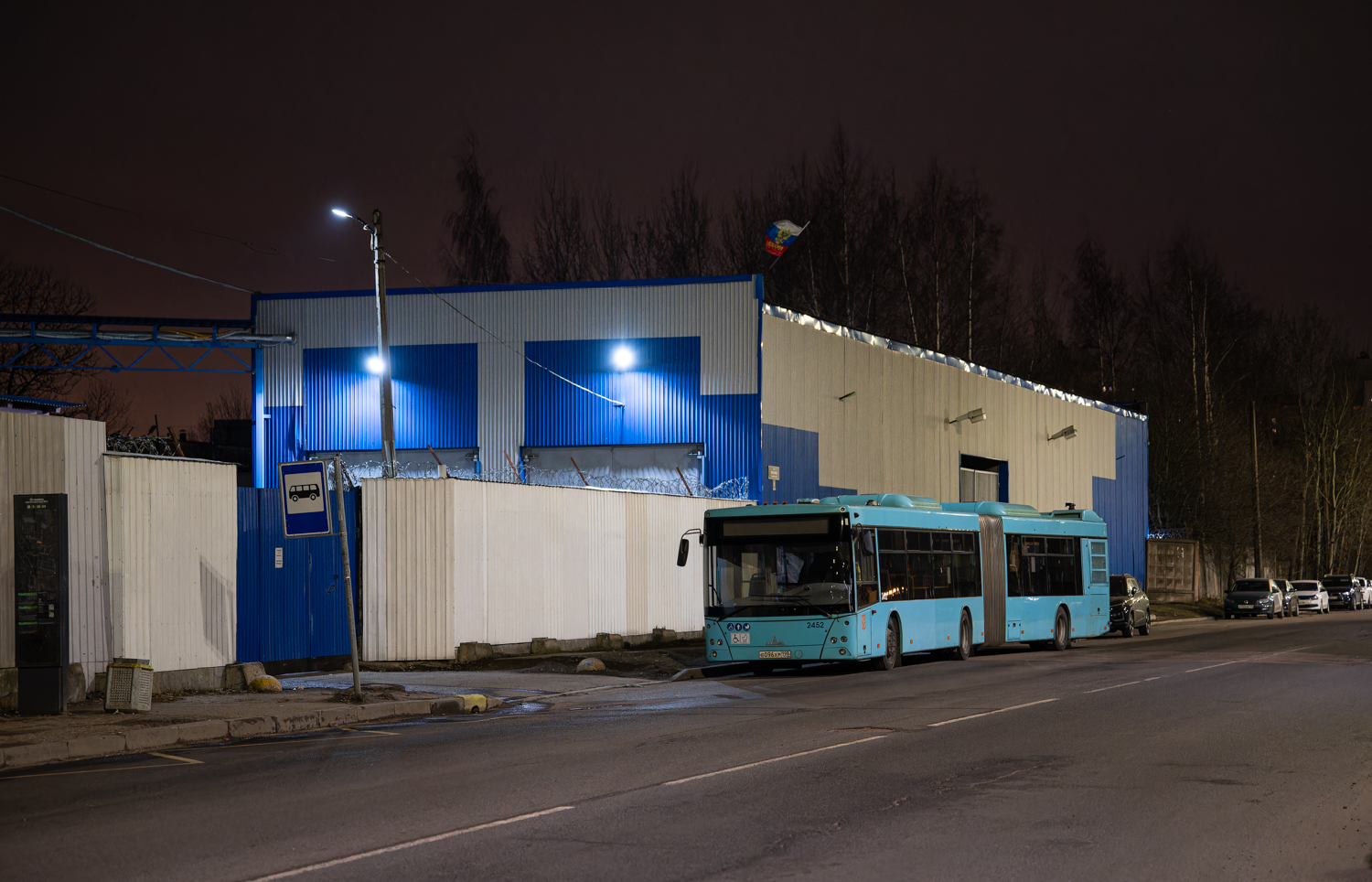 Saint Petersburg, MAZ-216.066 # 2452