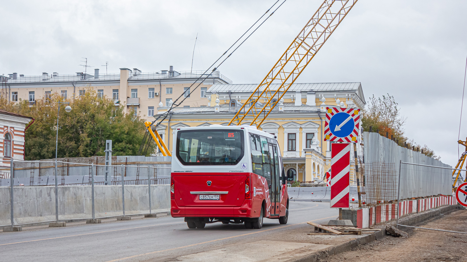 Perm, GAZ-A68R52 City # С 857 ЕМ 159