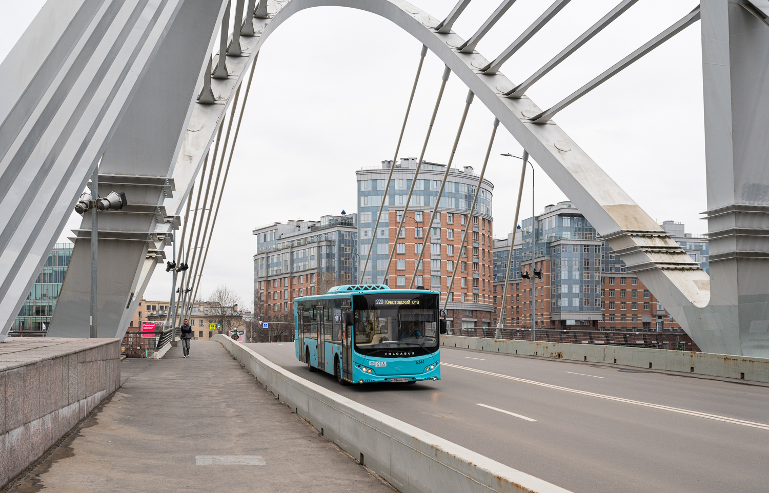 Saint Petersburg, Volgabus-5270.G4 (LNG) # 6341
