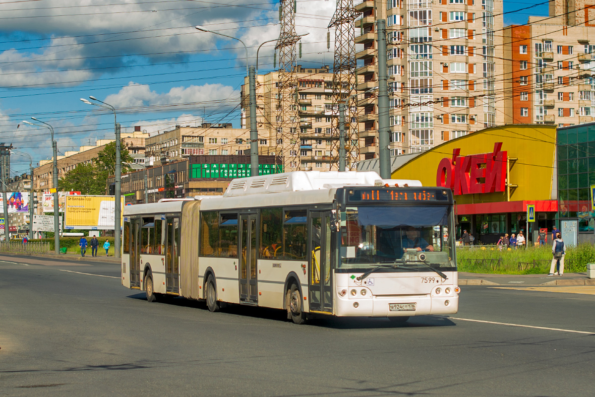 Saint Petersburg, LiAZ-6213.71 # 7599