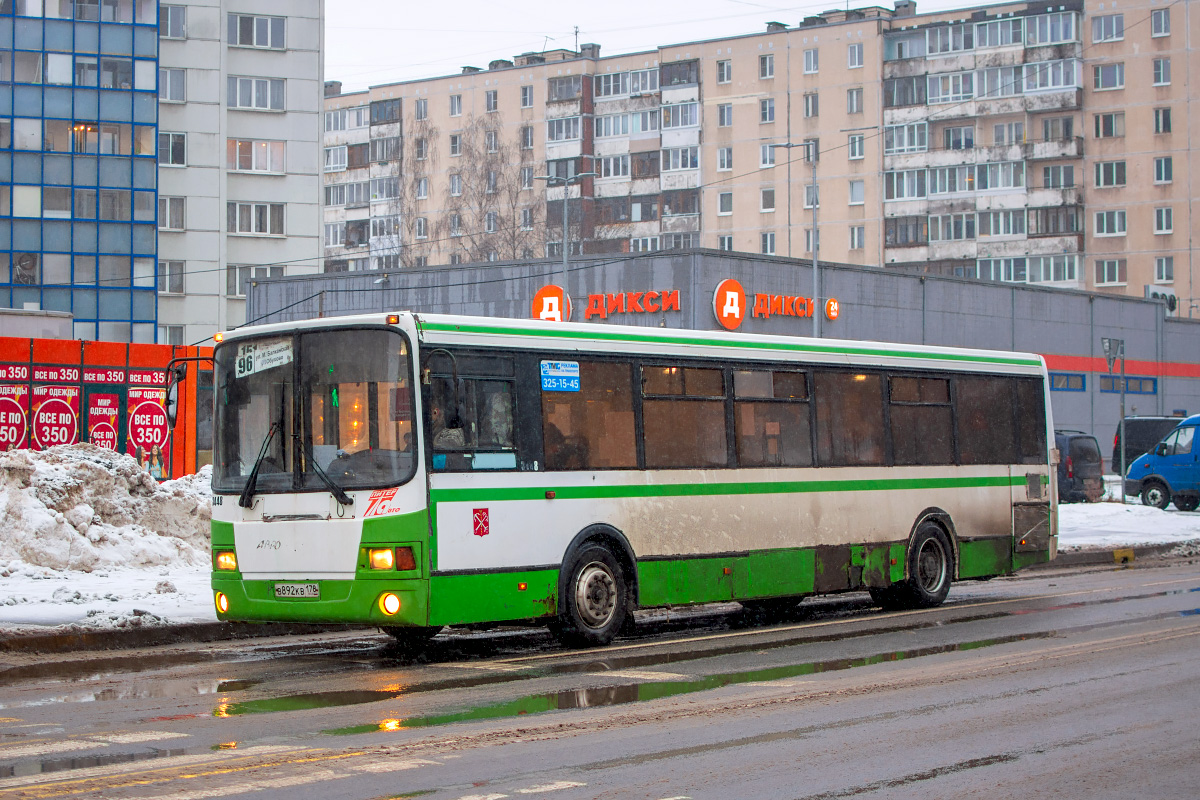 Saint Petersburg, LiAZ-5293.53 # 3448
