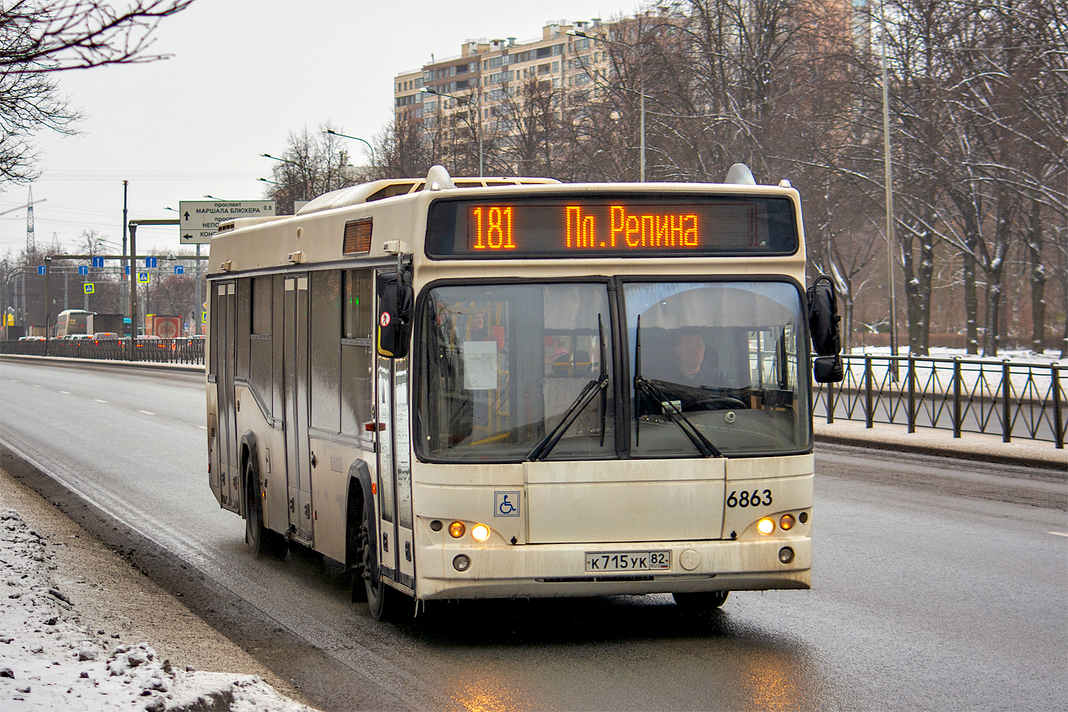 Saint Petersburg, MAZ-103.486 # 6863
