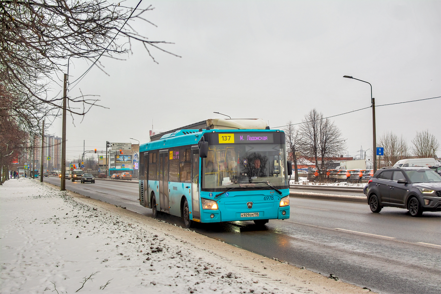 Saint Petersburg, LiAZ-4292.60 # 6978