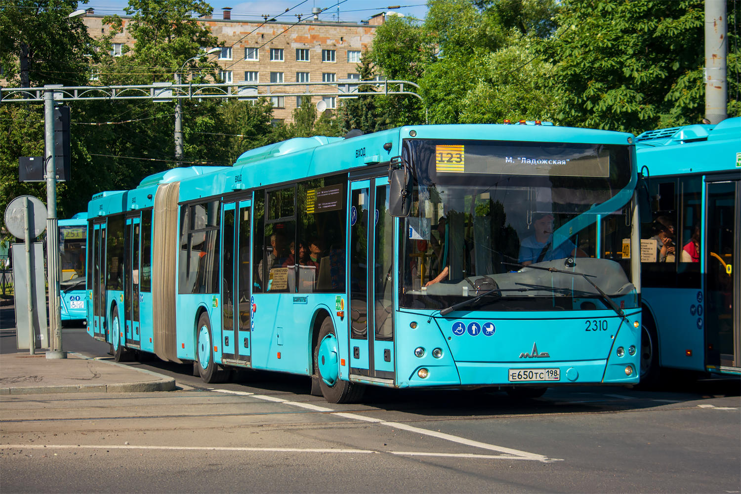 Saint Petersburg, MAZ-216.066 # 2310