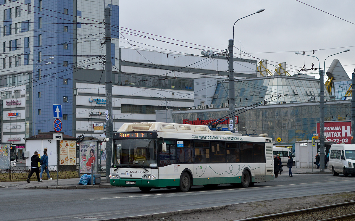 Saint Petersburg, LiAZ-5292.71 # 7504