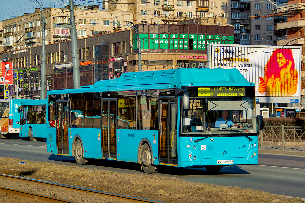 Saint Petersburg, LiAZ-5292.67 (CNG) # 7532