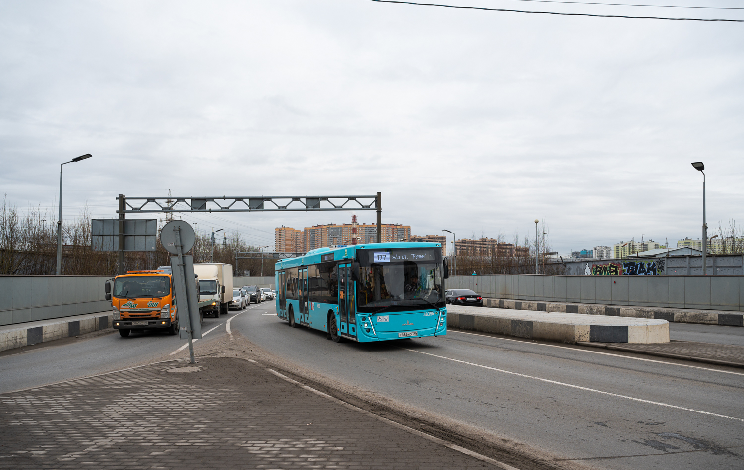 Saint Petersburg, MAZ-203.947 # 38355