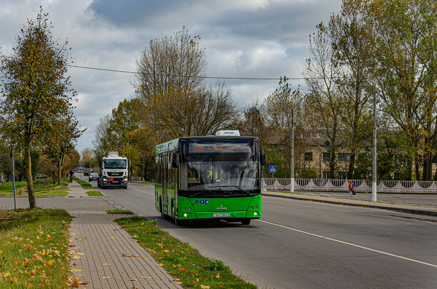 Sluck, MAZ-206.047 # АХ 7363-5