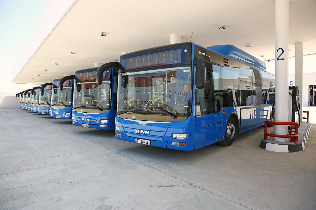 Tbilisi, MAN A21 Lion's City NL313 CNG # TT-026-CB; Tbilisi — Bus Depot 2; Tbilisi — New Buses for Tbilisi