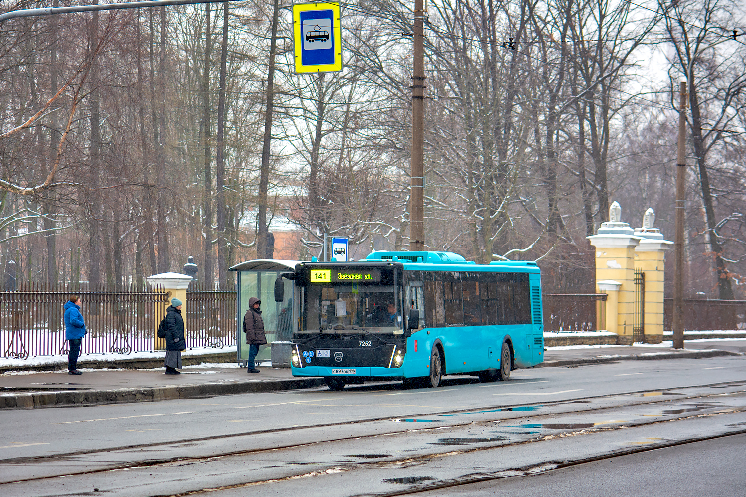 Saint Petersburg, LiAZ-5292.65 # 7252