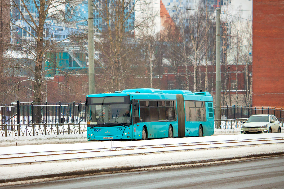 Saint Petersburg, MAZ-216.066 # 1222