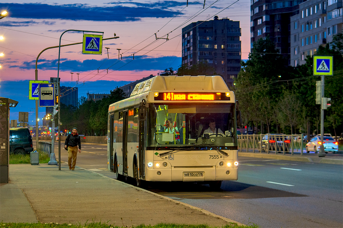 Saint Petersburg, LiAZ-5292.71 # 7555