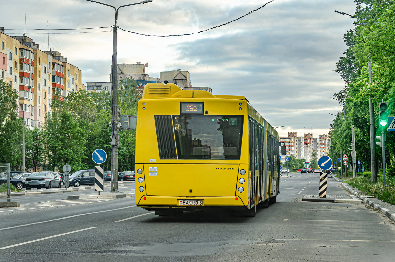 Saligorsk, MAZ-216.047 # ВА 9780-5