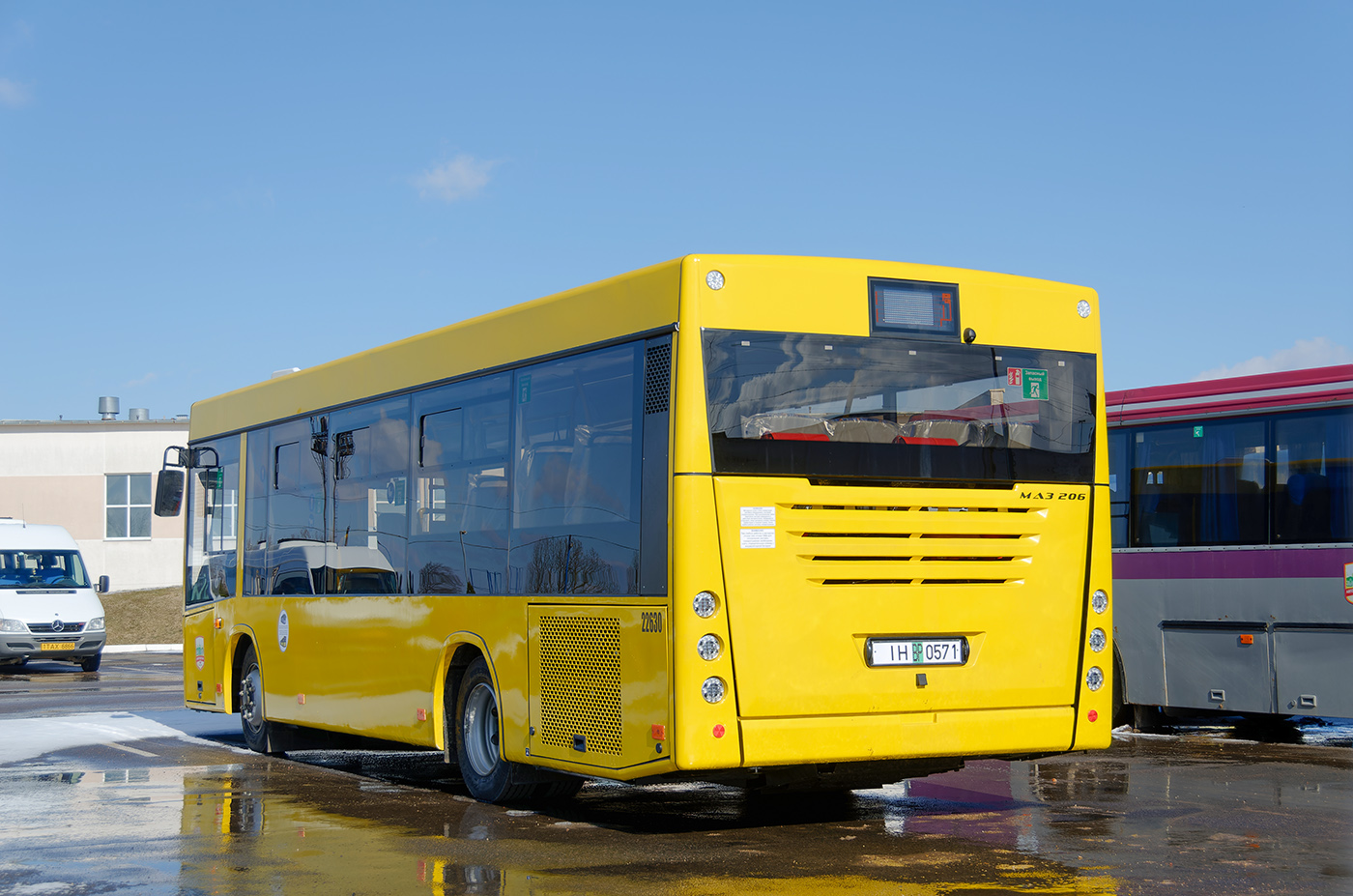 Baranavichy, MAZ-206.047 # ІН ВР 0571