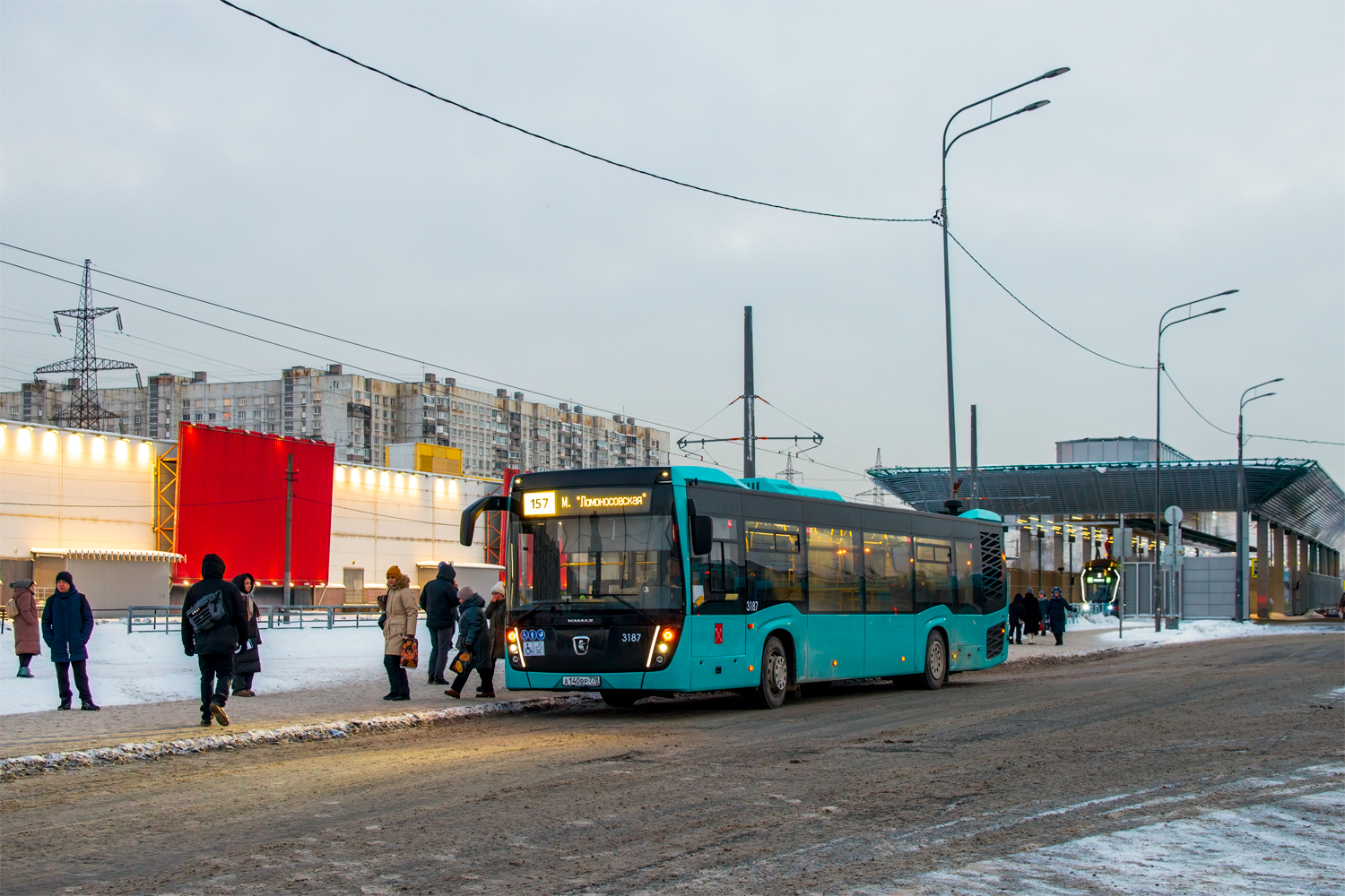 Saint Petersburg, NefAZ-5299-40-52 # 3187