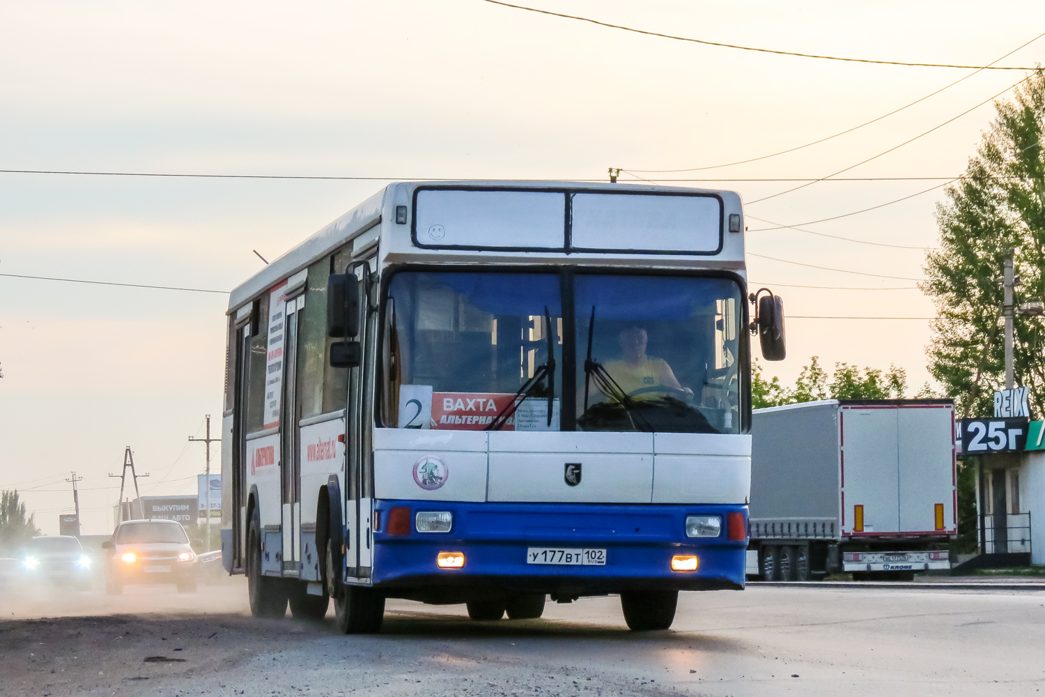 Октябрьский, НефАЗ-5299 (529900) № У 177 ВТ 102