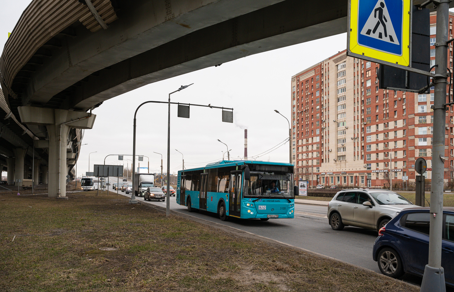 Saint Petersburg, LiAZ-5292.67 (LNG) # 31020