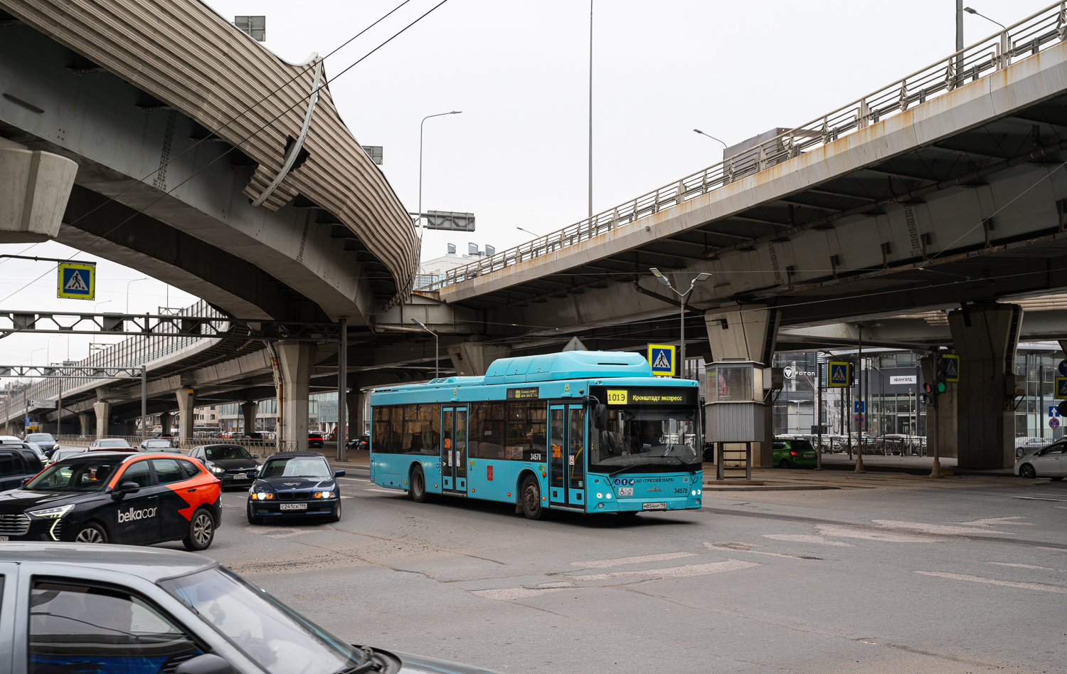 Санкт-Пецярбург, МАЗ-203.C46 № 34578