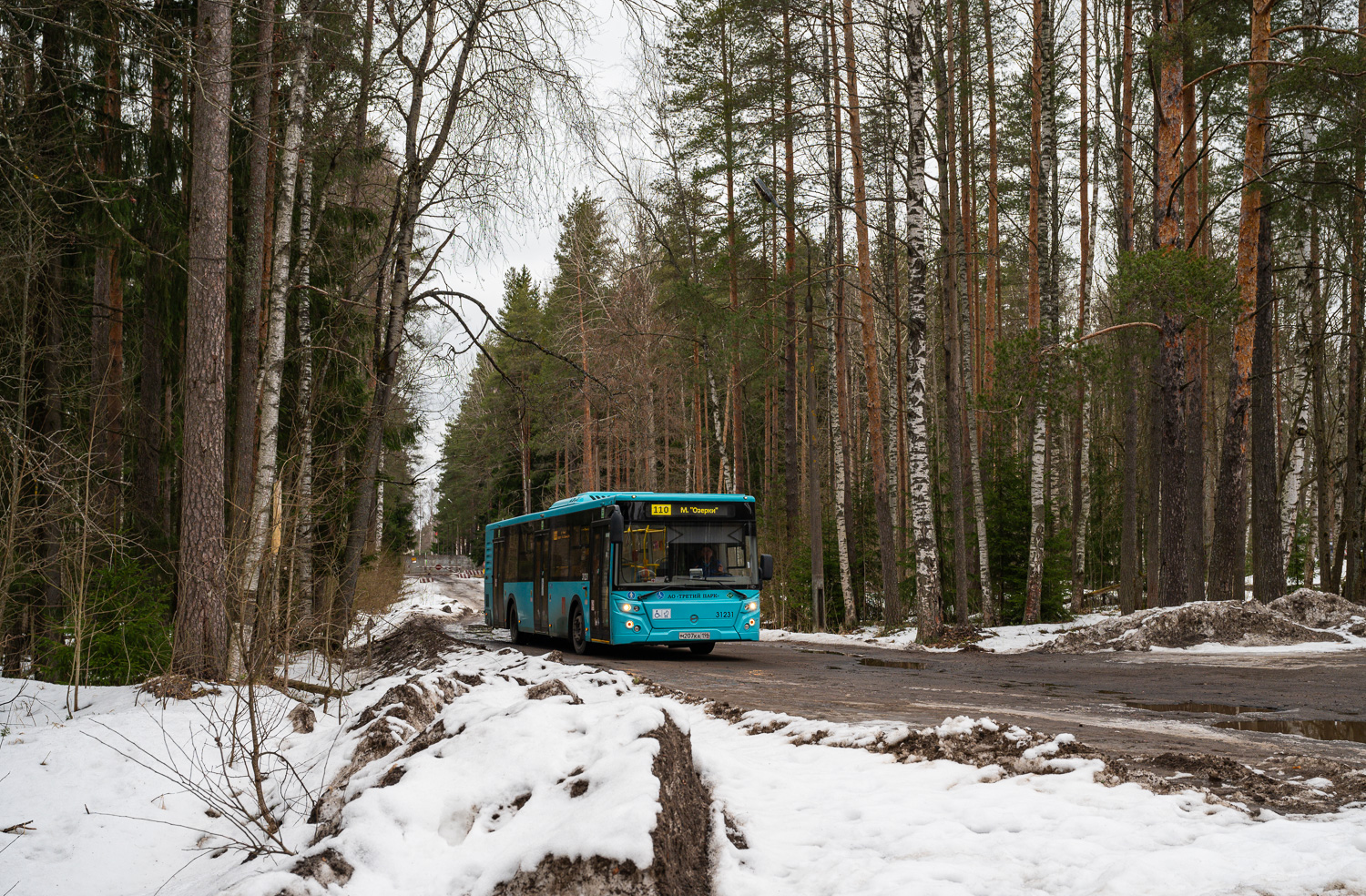 Saint Petersburg, LiAZ-5292.67 (LNG) # 31231