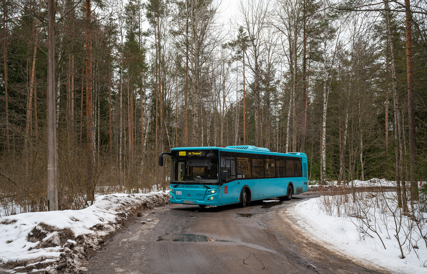 Saint Petersburg, LiAZ-5292.67 (LNG) # 31231