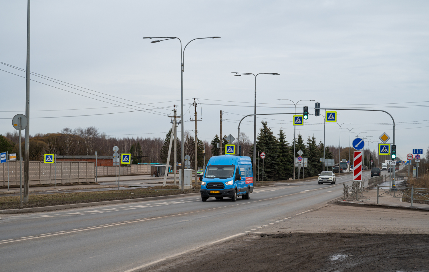 Saint Petersburg, Ford Transit FBD (Sollers) # 9641