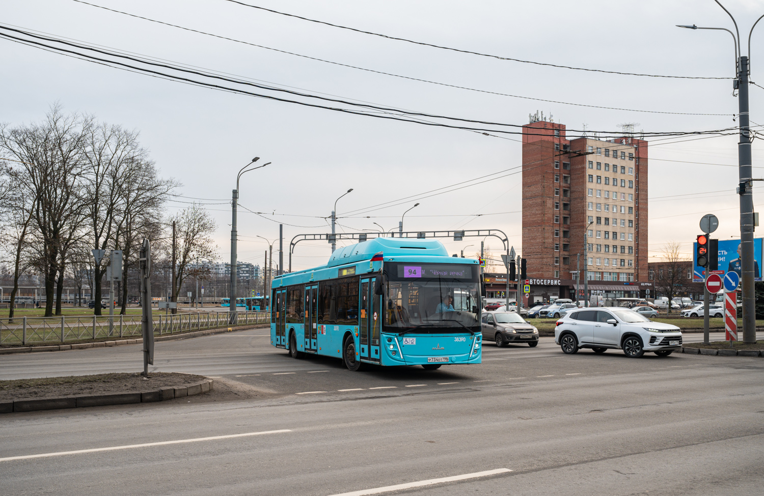 Saint Petersburg, MAZ-203.948 # 38390