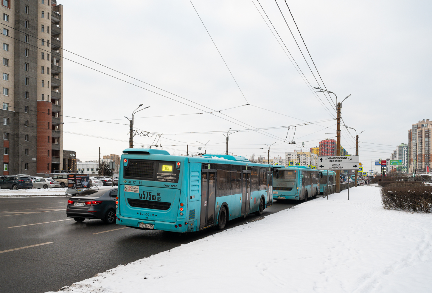 Saint Petersburg, LiAZ-5292.67 (LNG) # 31177