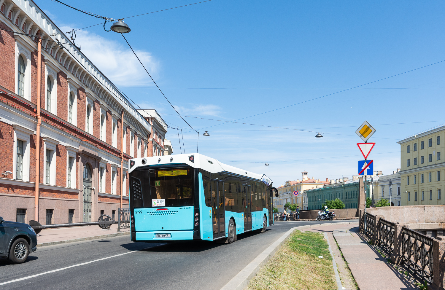 Saint Petersburg, MAZ-303.065 # 8199