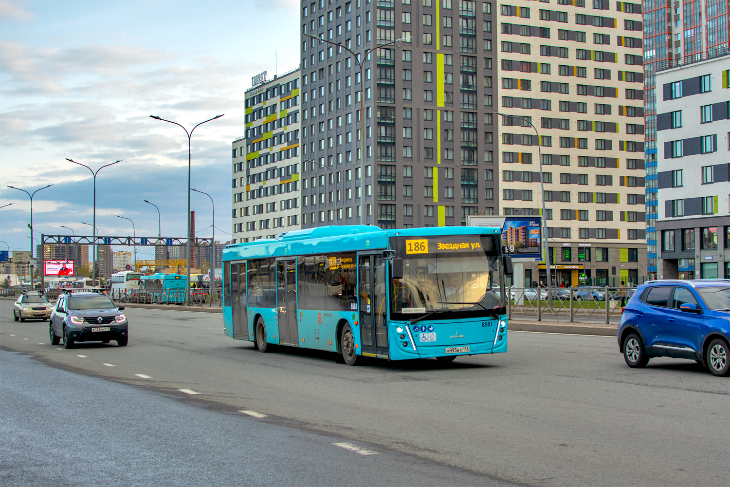 Saint Petersburg, MAZ-203.047 # 8581