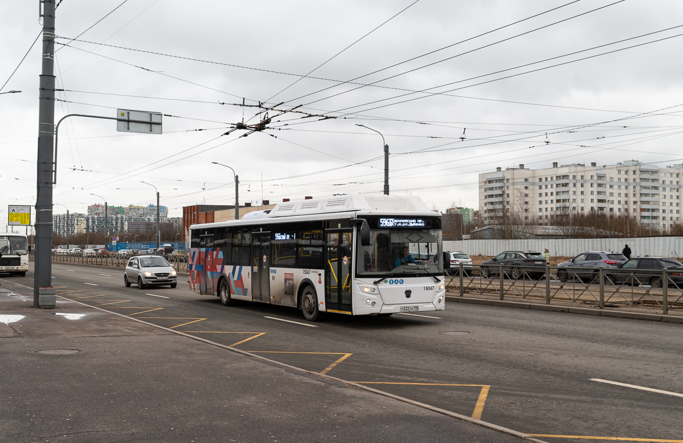 Saint Petersburg, LiAZ-5292.67 (CNG) # 15047