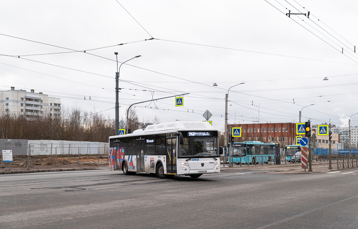 Saint Petersburg, LiAZ-5292.67 (CNG) # 15043