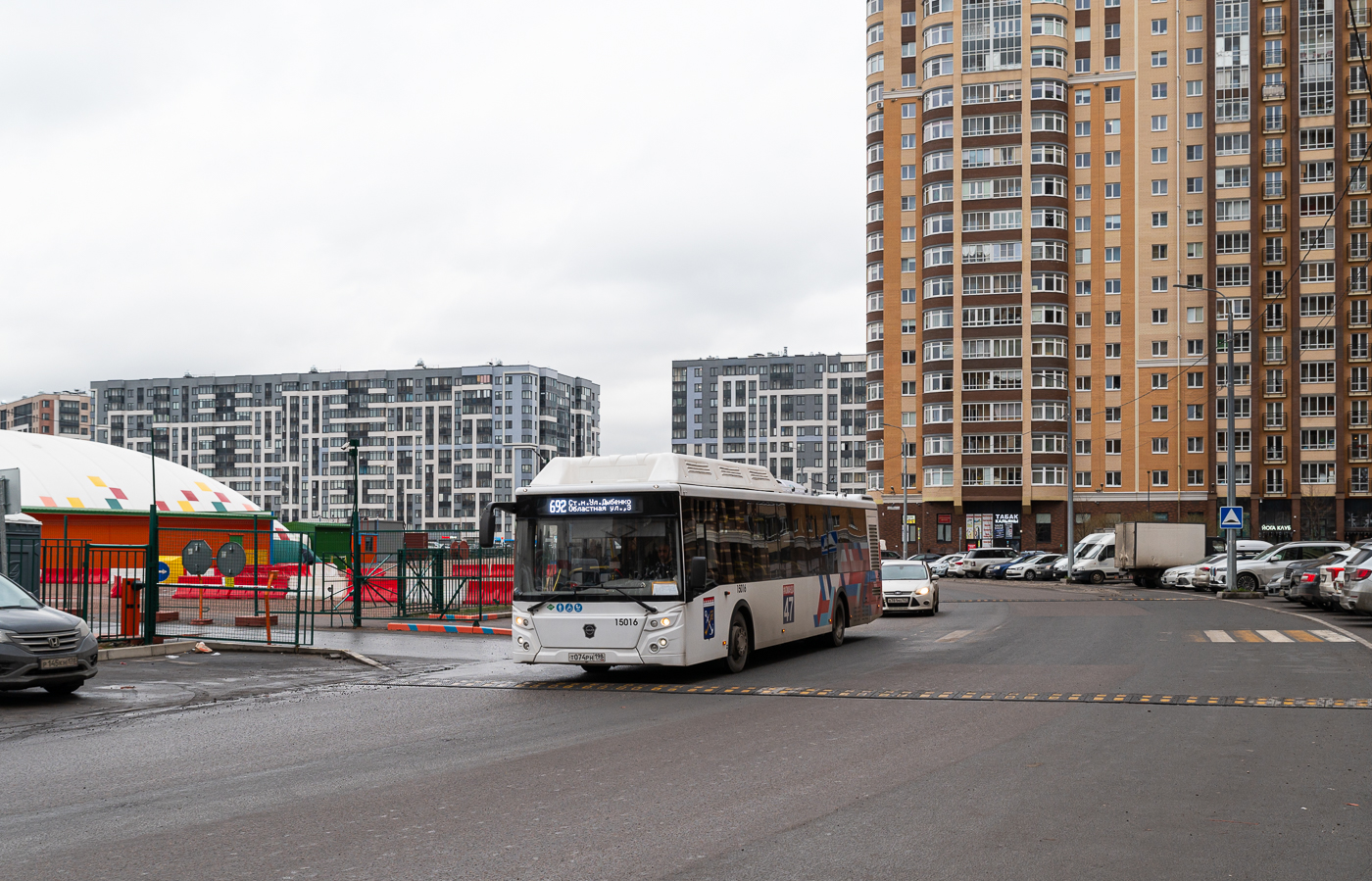 Saint Petersburg, LiAZ-5292.67 (CNG) # 15016