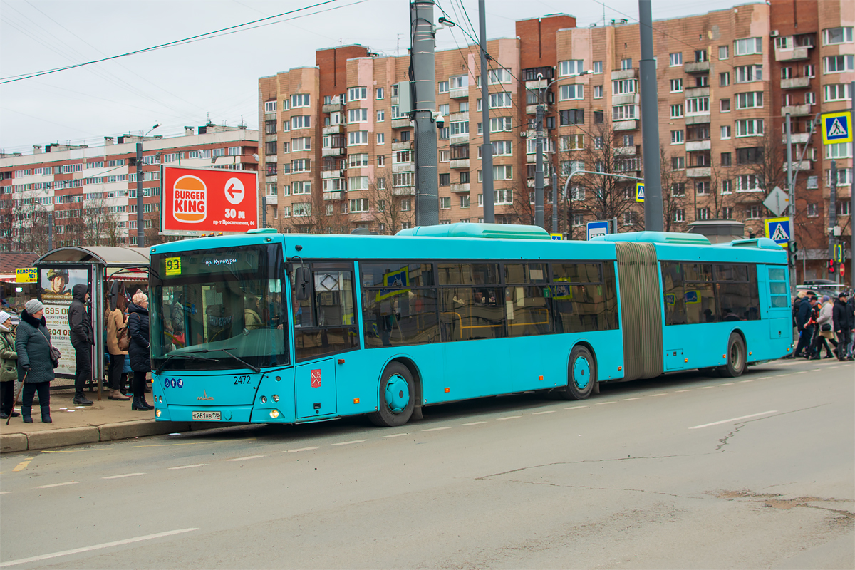 Saint Petersburg, MAZ-216.066 # 2472