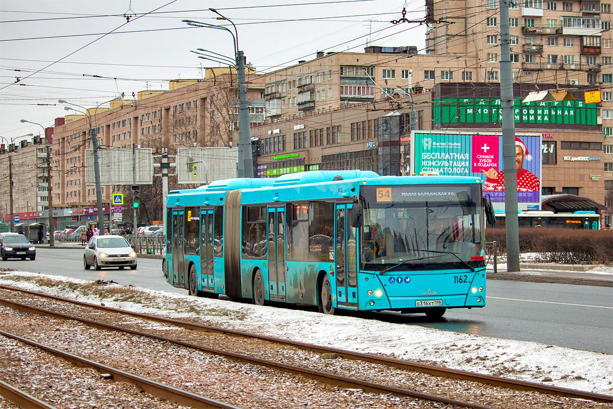 Saint Petersburg, MAZ-216.066 # 1162
